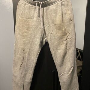 Nike Men's Light Gray Joggers